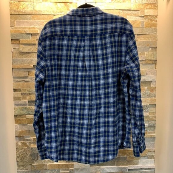 WALLIN & BROS Plaid Print Flannel Slim Fit Shirt - Picture 4 of 6